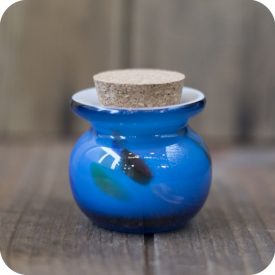 round glass jar