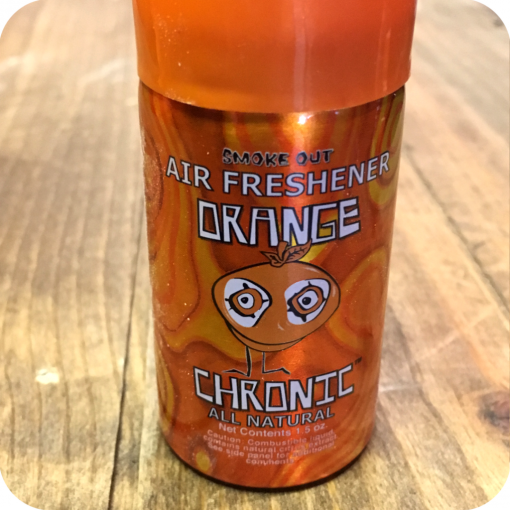 Small Orange Chronic Air Freshner