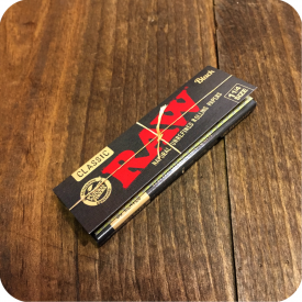 Raw Black 1 1/4 " Papers