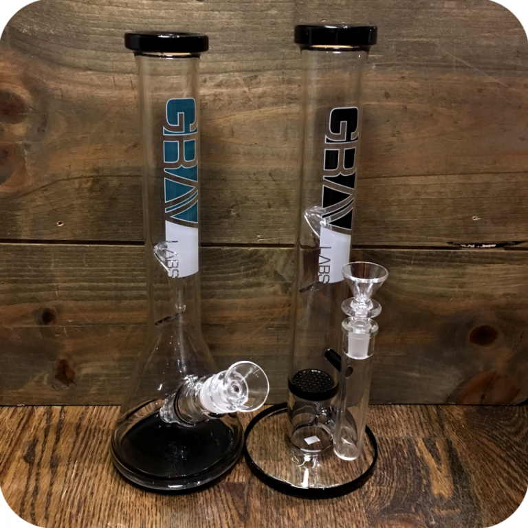 8.5'' GRAV Small Round Base Water Pipe Sunflower Pipes Brooklyn’s