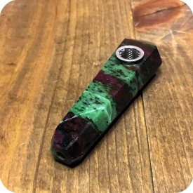Zoisite Crystal Pipe