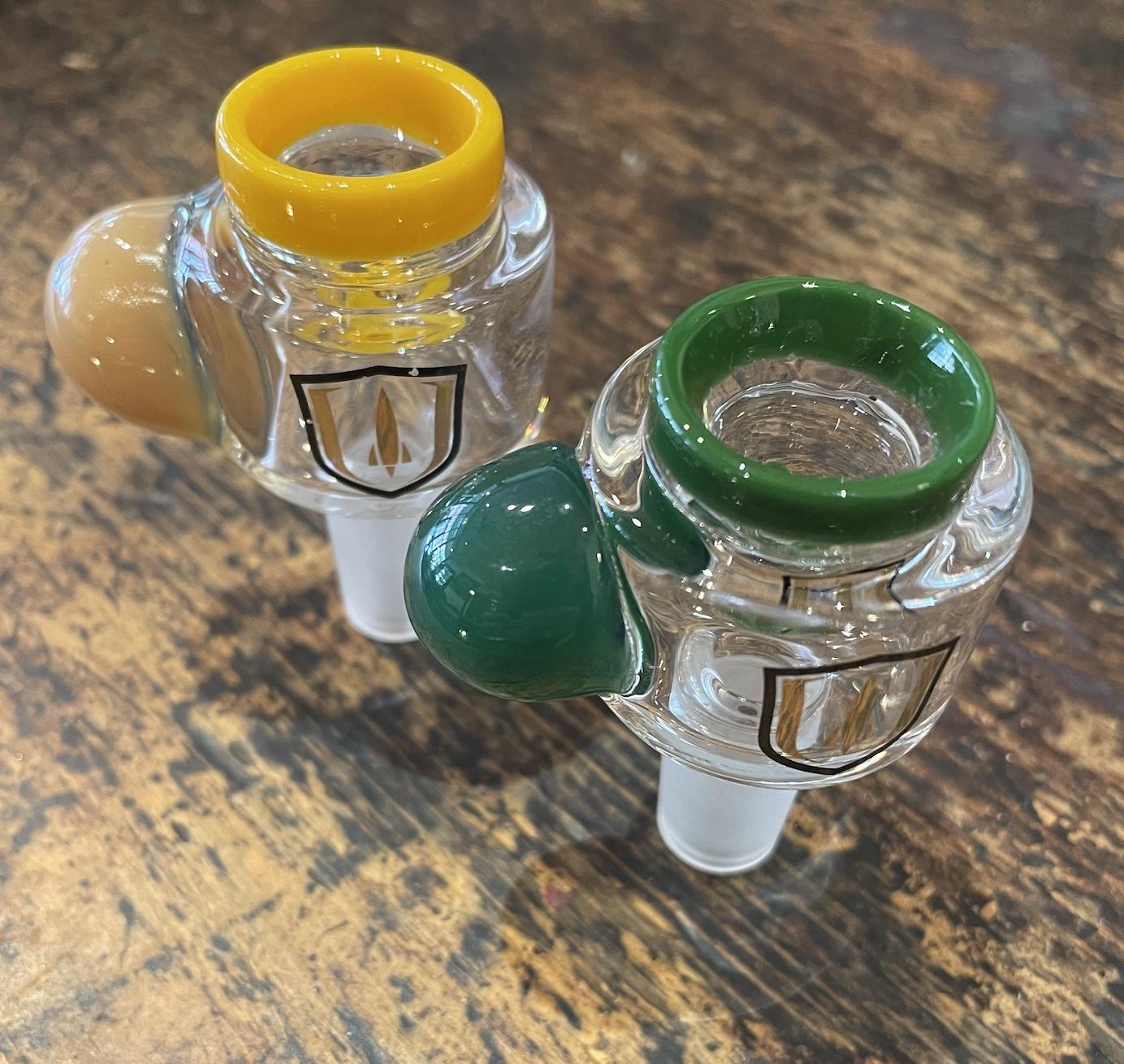 Clear Bowl w/ Glass Screen 14mm Sunflower Pipes Brooklyn’s Best Smoke