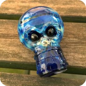 Locker Glass Skull Pipe