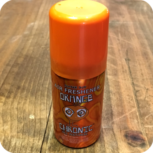 Small Orange Chronic Air Freshner