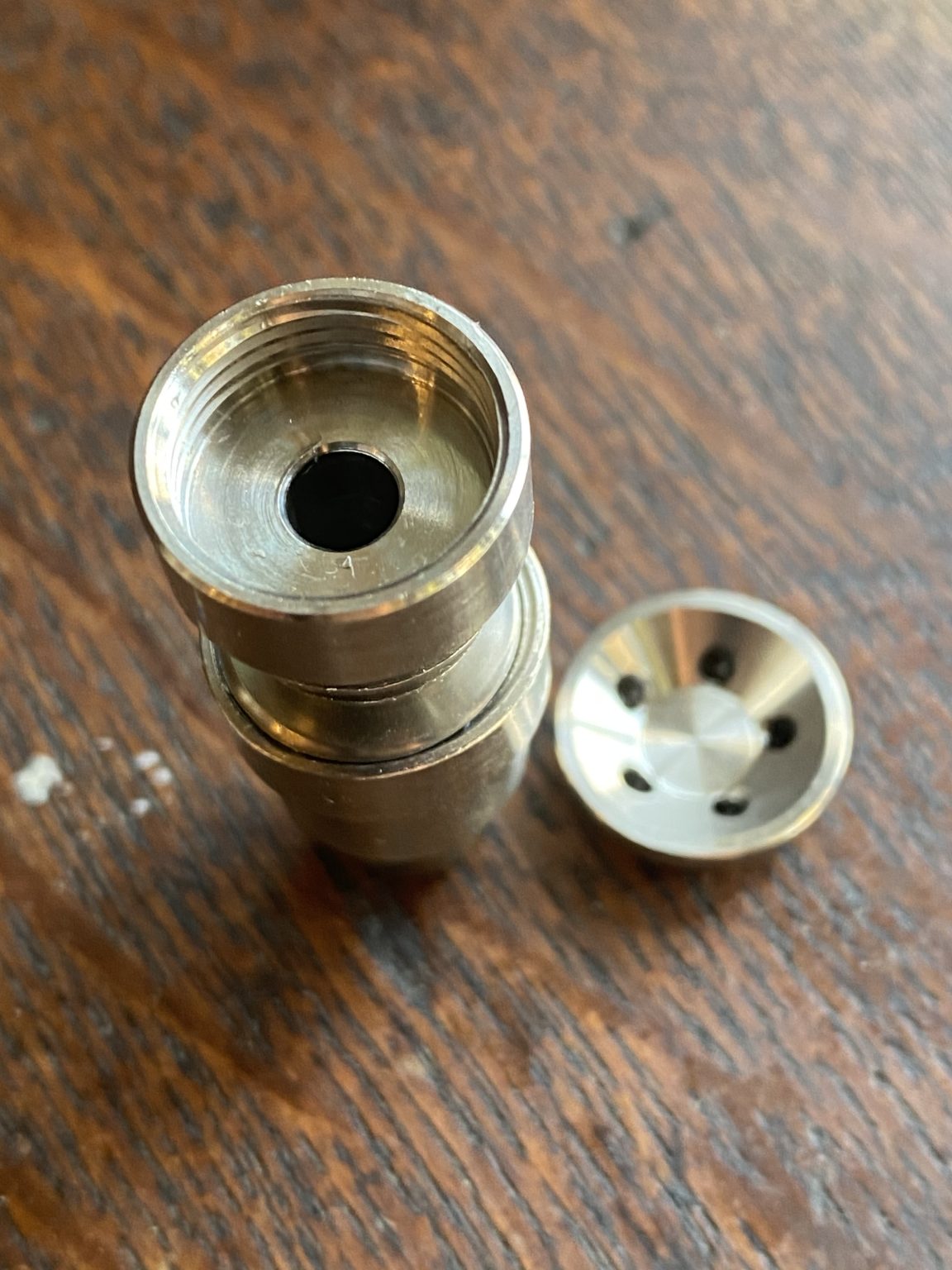 Domeless Titanium Dab Nail: 10mm - 14mm - Sunflower Pipes Brooklyn’s