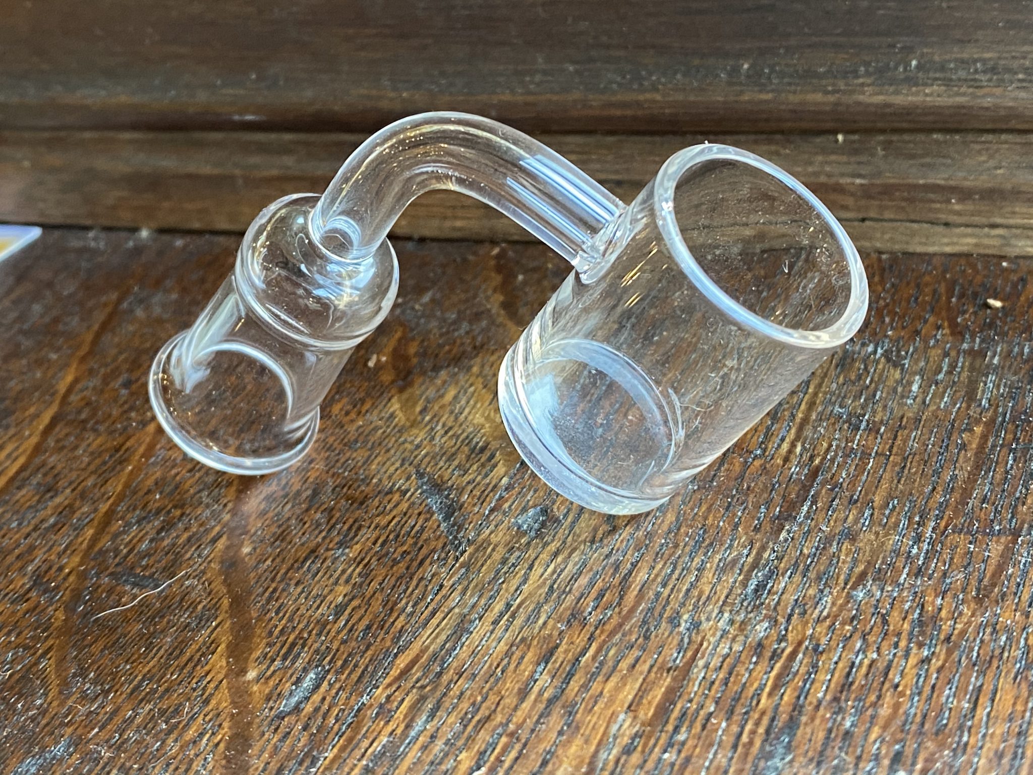 Quartz Banger 14mm Female 90 Degree with Large Bucket Sunflower