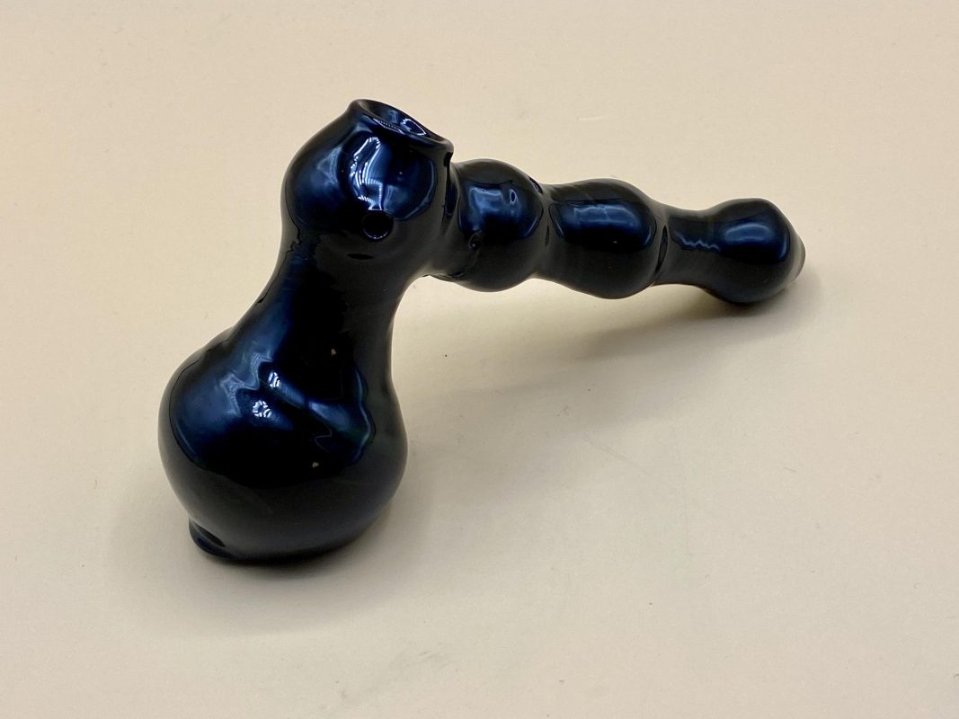 Jet Black Water Hammer Sunflower Pipes Brooklyn’s Best Smoke Shop