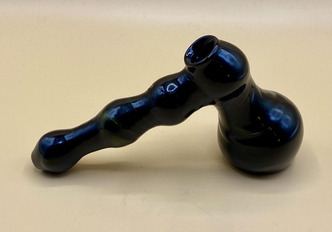 Jet Black Water Hammer Sunflower Pipes Brooklyn’s Best Smoke Shop