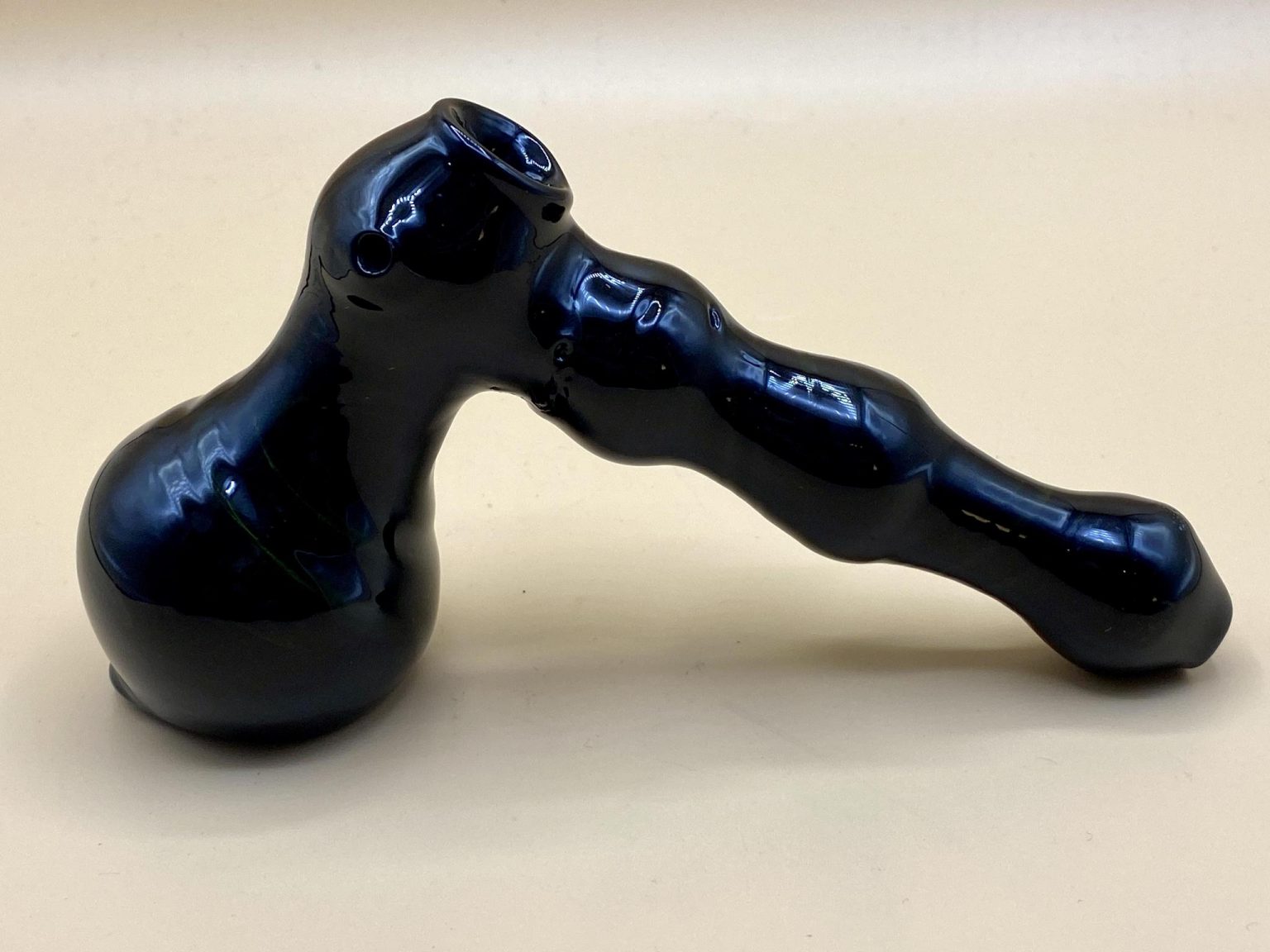 Jet Black Water Hammer Sunflower Pipes Brooklyn’s Best Smoke Shop