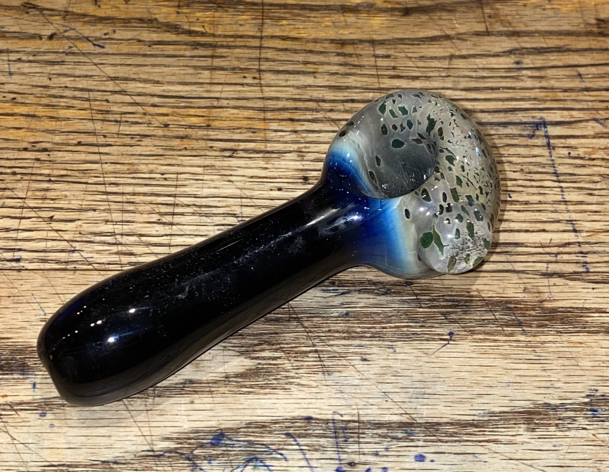 Water and Earth Glass Spoon Pipe - Sunflower Pipes Brooklyn's Best Smoke  Shop