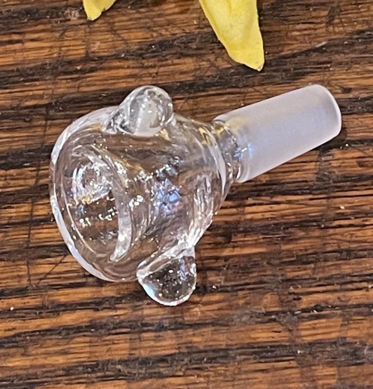 10mm Small Clear Bowl Sunflower Pipes Brooklyn’s Best Smoke Shop